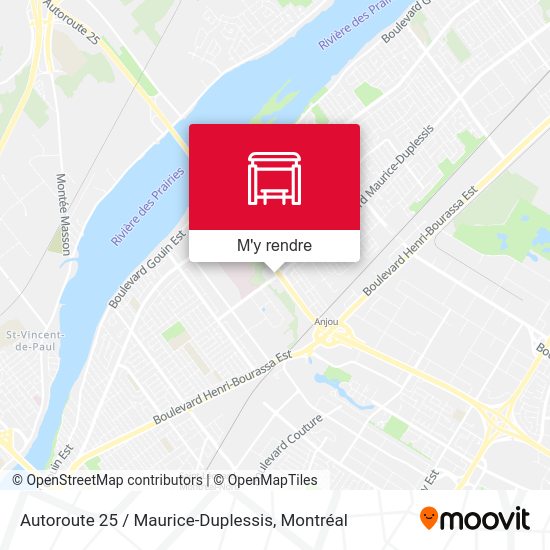 Autoroute 25 / Maurice-Duplessis plan