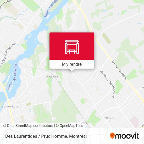Des Laurentides / Prud'Homme plan