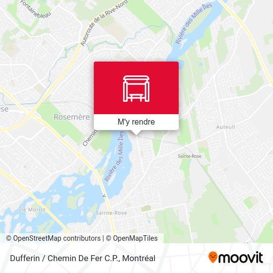 Dufferin / Chemin De Fer C.P. plan