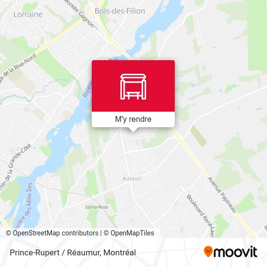 Prince-Rupert / Réaumur plan