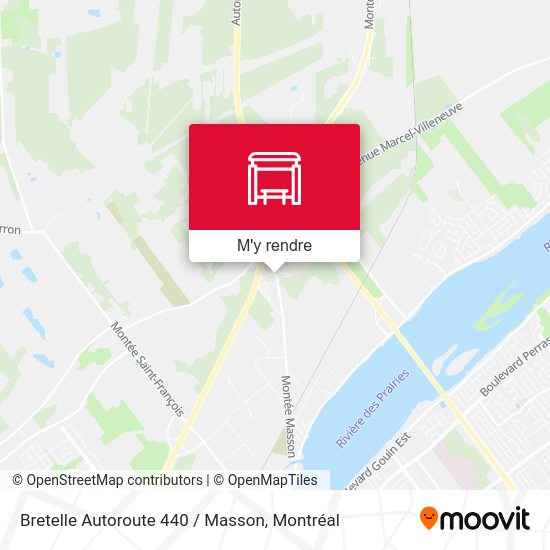 Bretelle Autoroute 440 / Masson plan