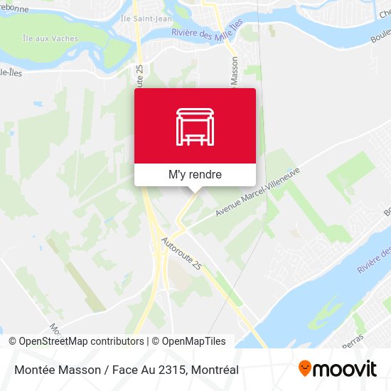 Montée Masson / Face Au 2315 plan