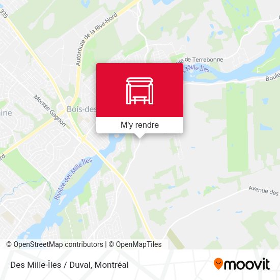 Des Mille-Îles / Duval plan