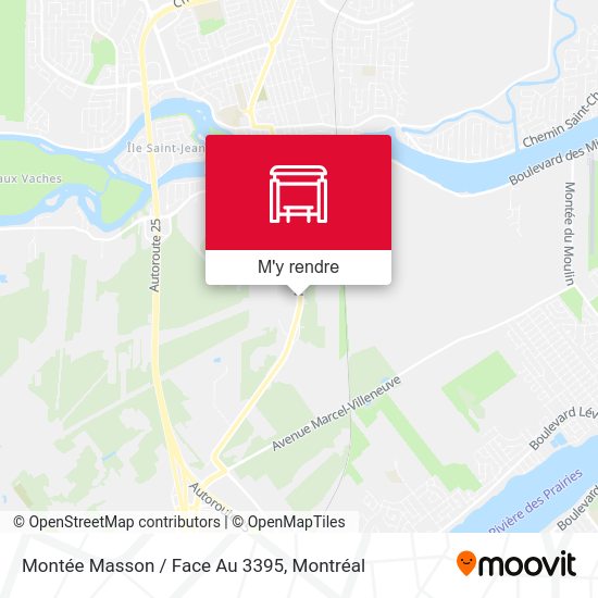 Montée Masson / Face Au 3395 plan