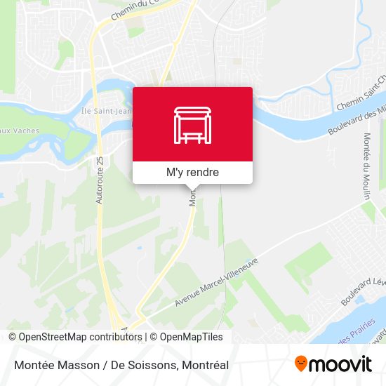 Montée Masson / De Soissons plan