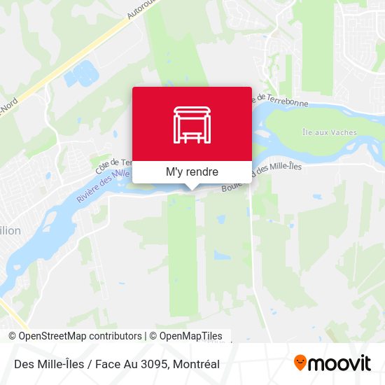 Des Mille-Îles / Face Au 3095 plan