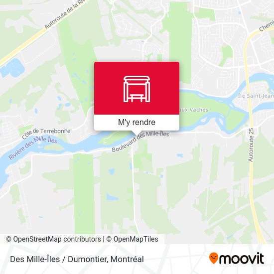 Des Mille-Îles / Dumontier plan