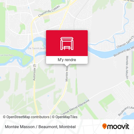 Montée Masson / Beaumont plan