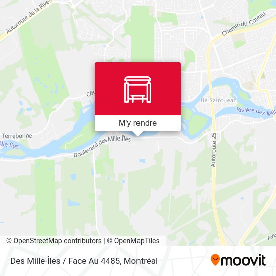 Des Mille-Îles / Face Au 4485 plan
