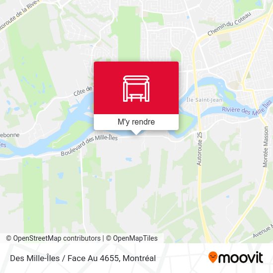 Des Mille-Îles / Face Au 4655 plan