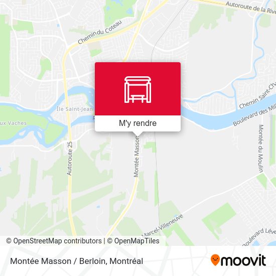 Montée Masson / Berloin plan