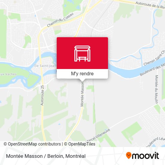 Montée Masson / Berloin plan