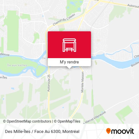 Des Mille-Îles / Face Au 6300 plan