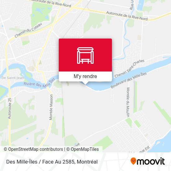 Des Mille-Îles / Face Au 2585 plan