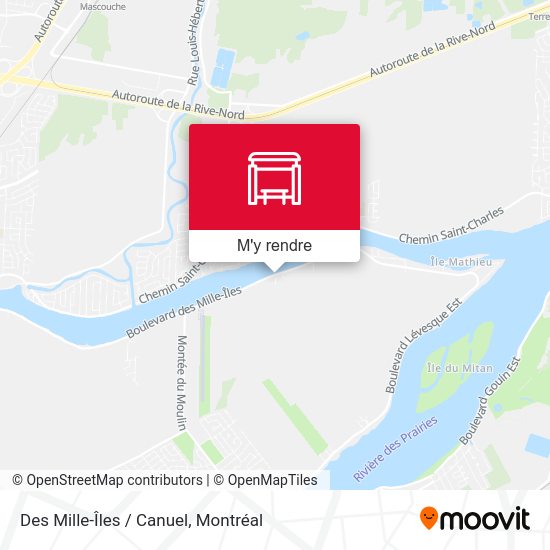 Des Mille-Îles / Canuel plan