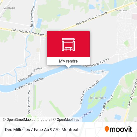 Des Mille-Îles / Face Au 9770 plan