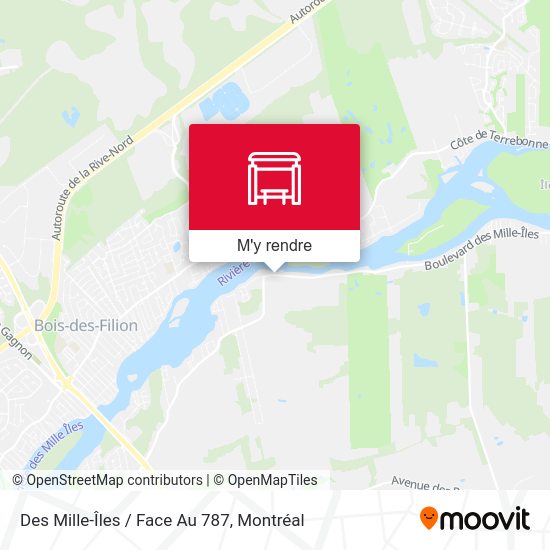 Des Mille-Îles / Face Au 787 plan