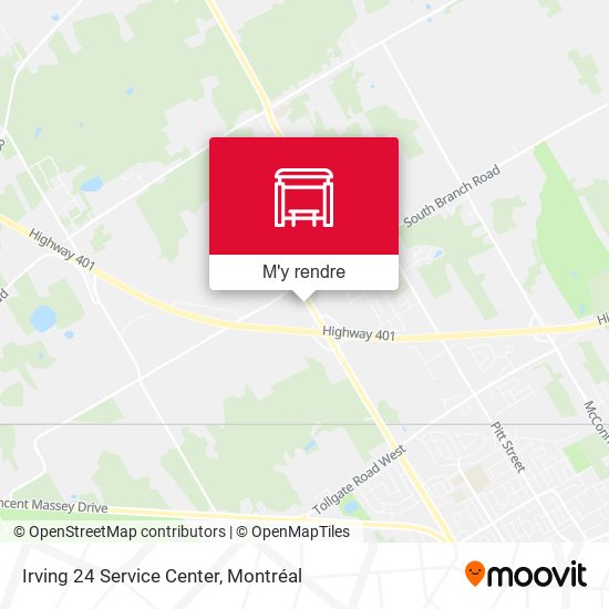 Irving 24 Service Center plan