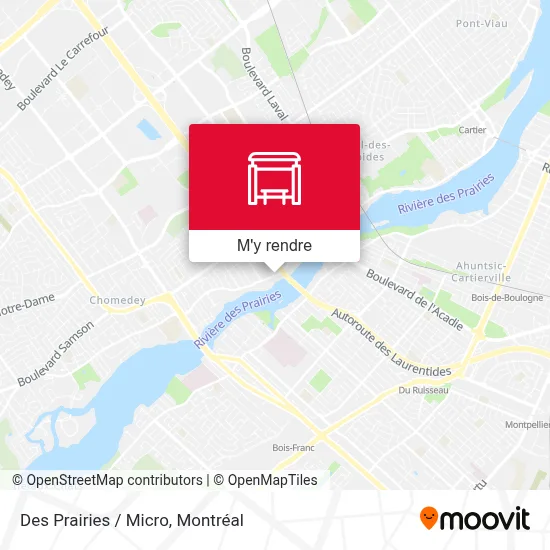 Des Prairies / Micro plan