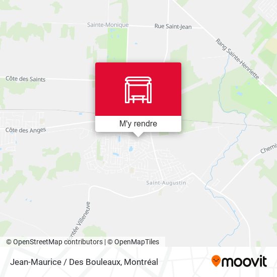 Jean-Maurice / Des Bouleaux plan