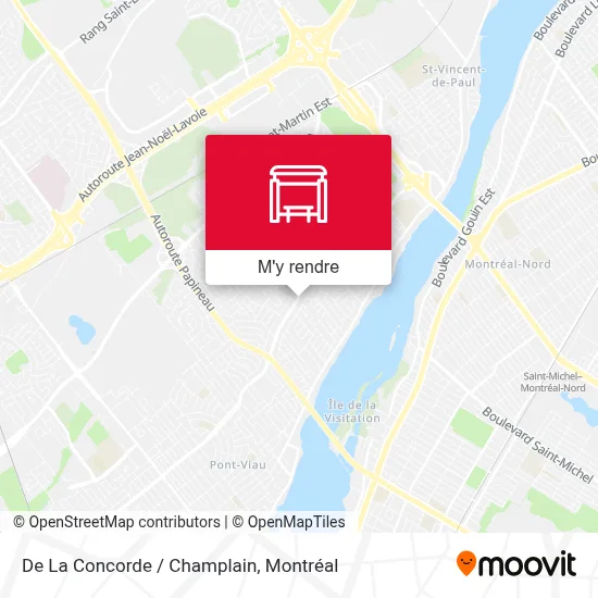 De La Concorde / Champlain plan