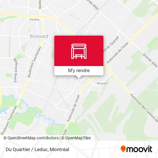 Du Quartier / Leduc plan