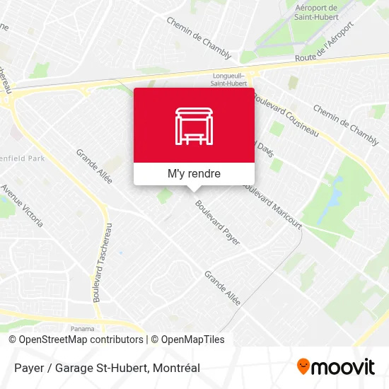 Payer / Garage St-Hubert plan