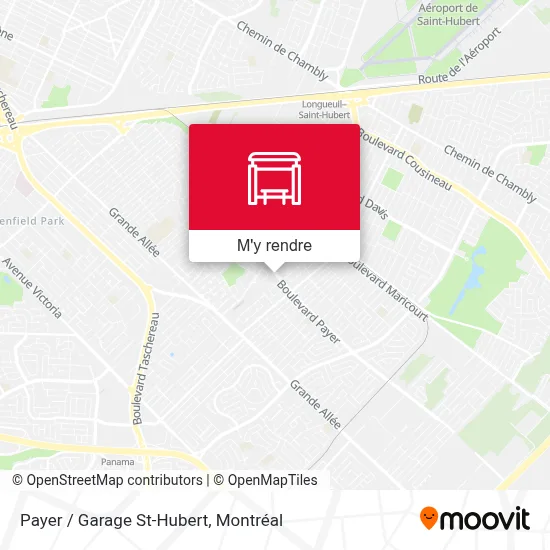 Payer / Garage St-Hubert plan