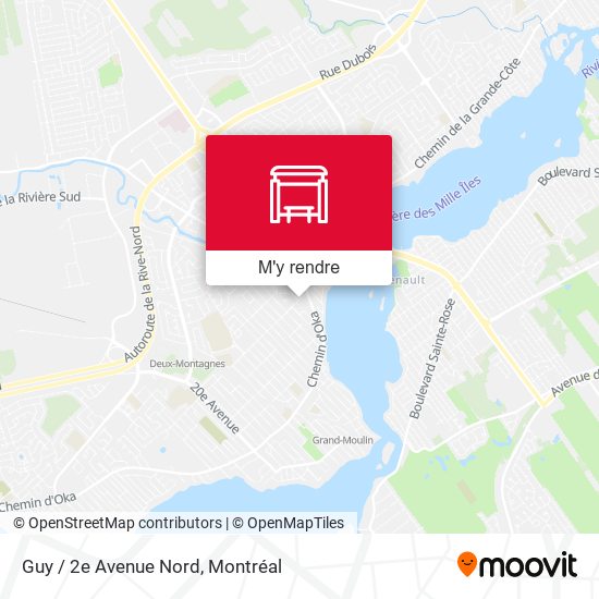 Guy / 2e Avenue Nord plan