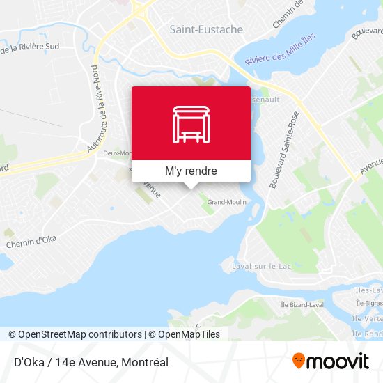 D'Oka / 14e Avenue plan