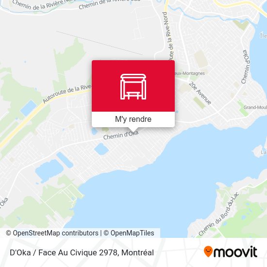 D'Oka / Face Au Civique 2978 plan