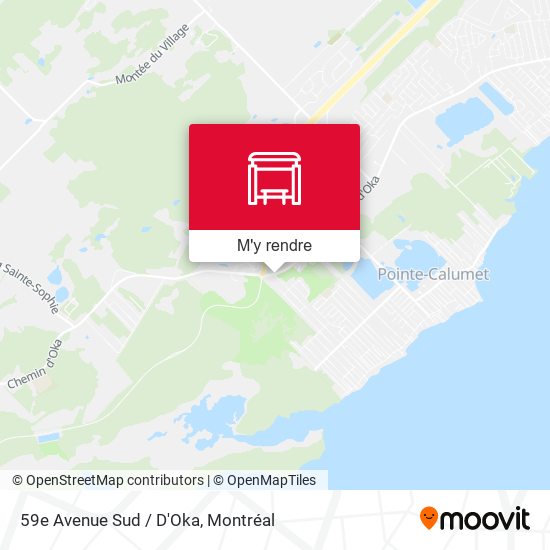 59e Avenue Sud / D'Oka plan
