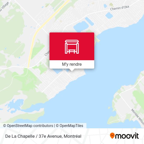 De La Chapelle / 37e Avenue plan