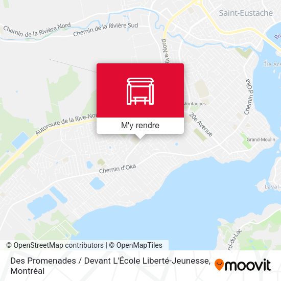 Des Promenades / Devant L'École Liberté-Jeunesse plan
