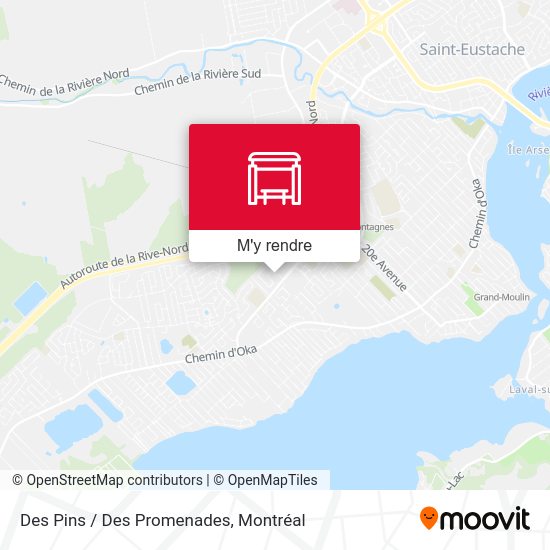 Des Pins / Des Promenades plan