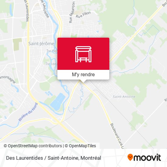 Des Laurentides / Saint-Antoine plan