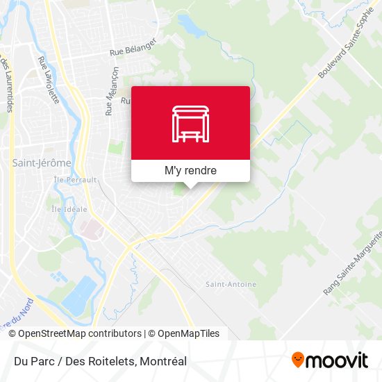 Du Parc / Des Roitelets plan
