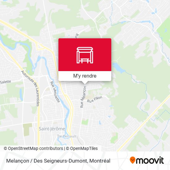 Melançon / Des Seigneurs-Dumont plan