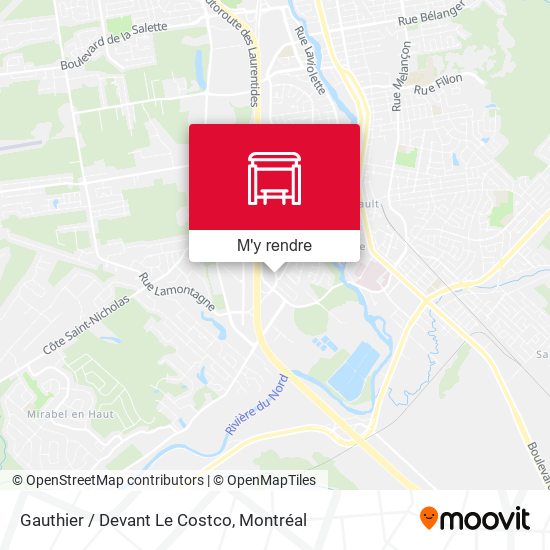 Gauthier / Devant Le Costco plan