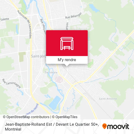 Jean-Baptiste-Rolland Est / Devant Le Quartier 50+ plan