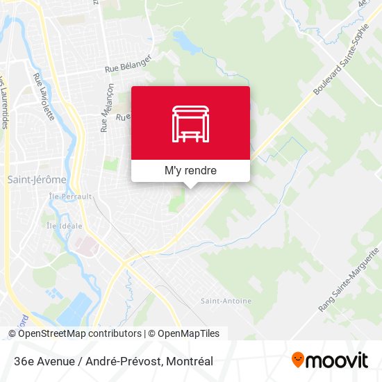 36e Avenue / André-Prévost plan