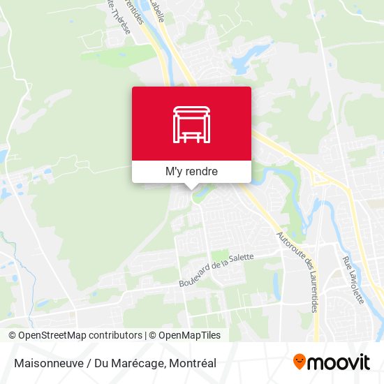 Maisonneuve / Du Marécage plan
