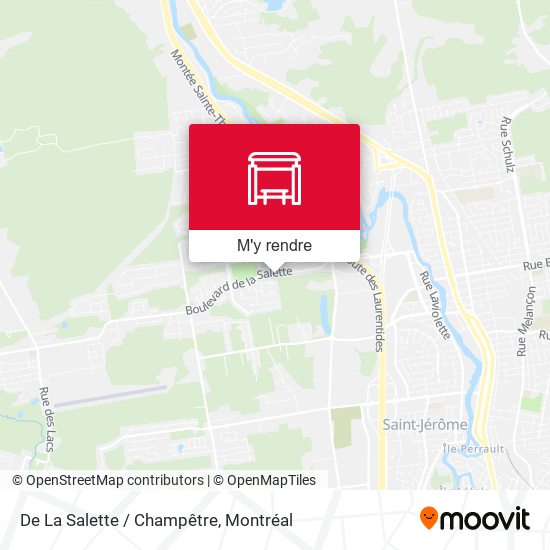 De La Salette / Champêtre plan