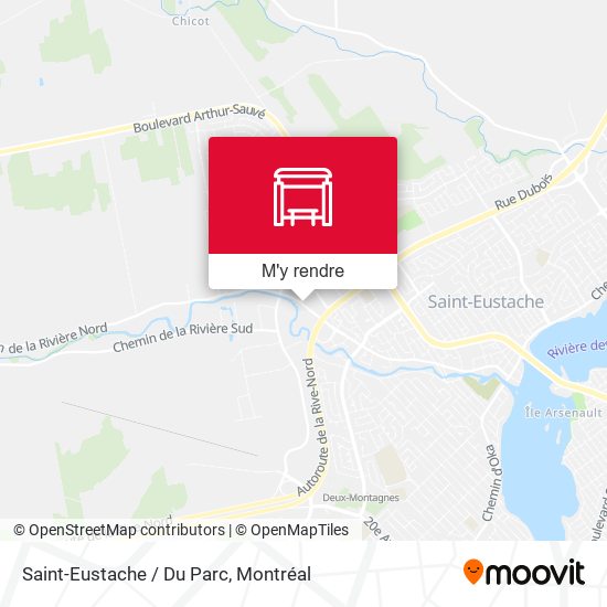 Saint-Eustache / Du Parc plan