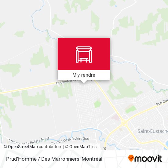 Prud'Homme / Des Marronniers plan