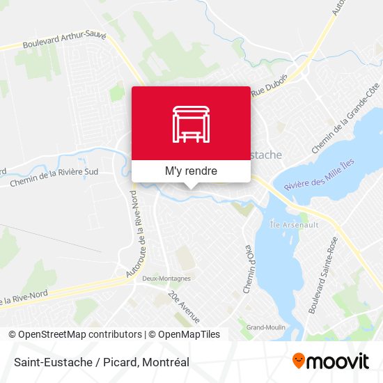 Saint-Eustache / Picard plan