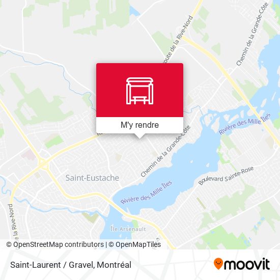 Saint-Laurent / Gravel plan
