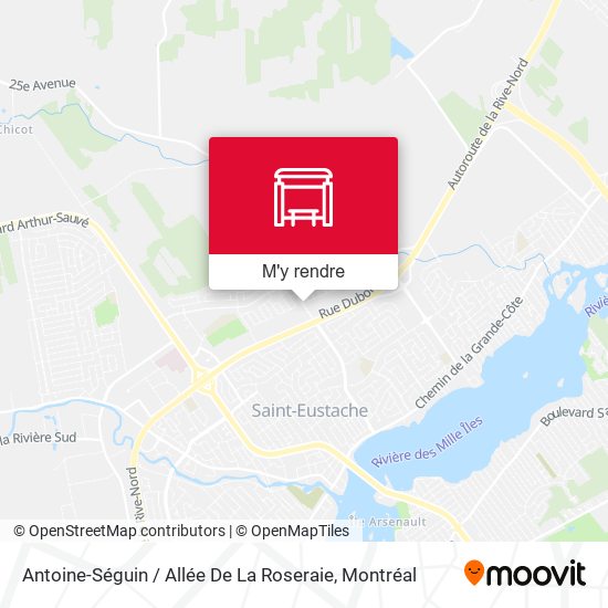 Antoine-Séguin / Allée De La Roseraie plan