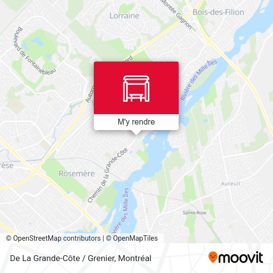 De La Grande-Côte / Grenier plan