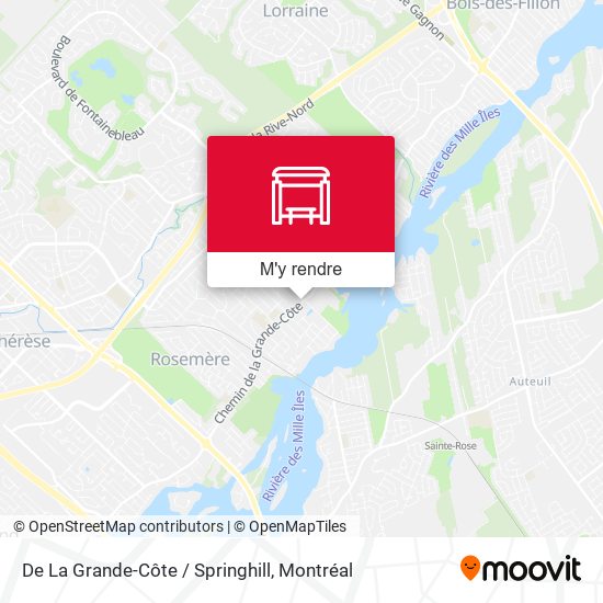 De La Grande-Côte / Springhill plan
